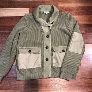 Women’s Khaki Colored Cardigan